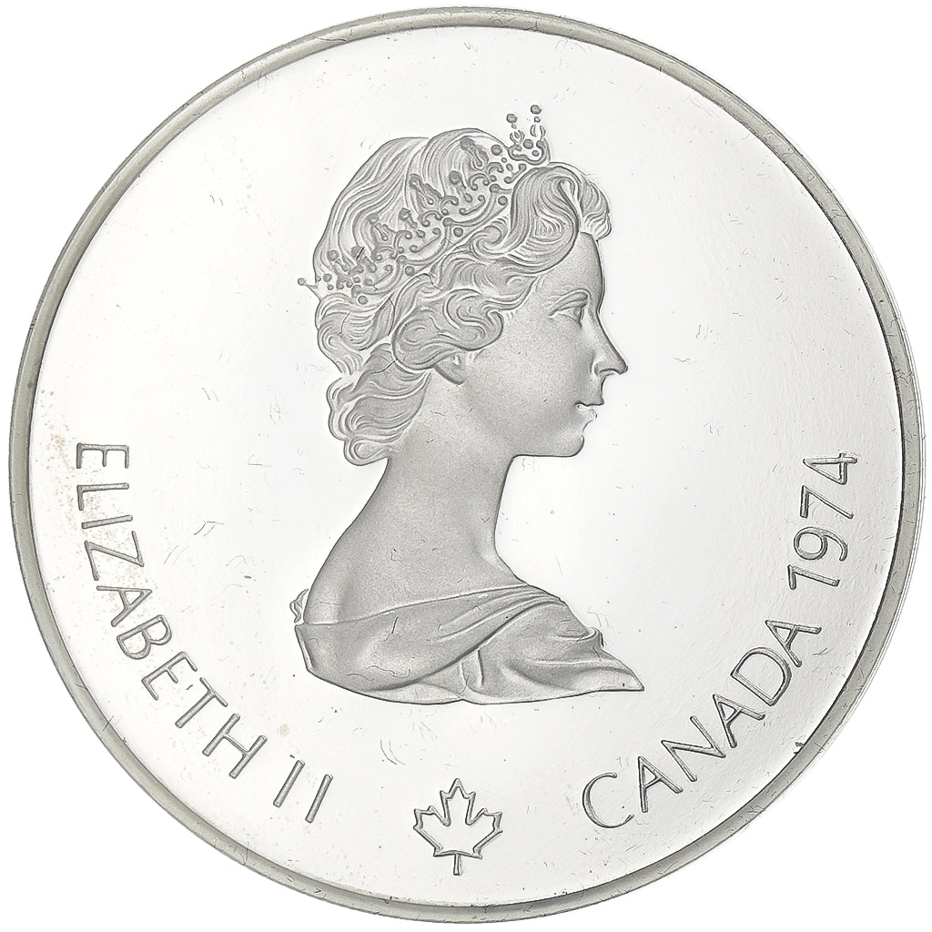 Canada, Elizabeth II, 5 Dollars, 1974, Royal Canadian Mint, Silver, MS(65-70)