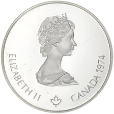 Canada, Elizabeth II, 5 Dollars, 1974, Royal Canadian Mint, Silver, MS(65-70)