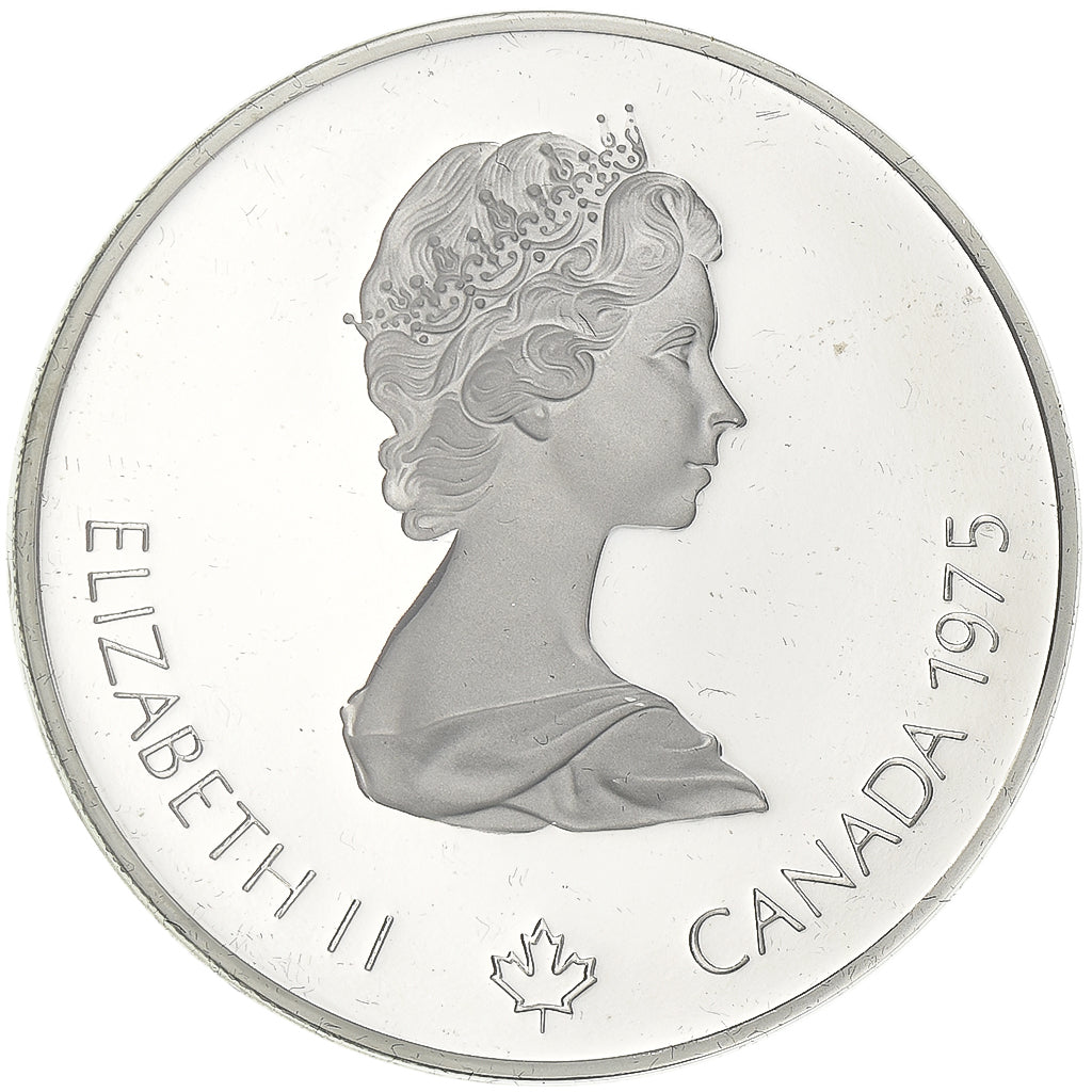Coin, Canada, Elizabeth II, 5 Dollars, 1975, Royal Canadian Mint, Ottawa