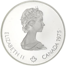 Canada, Elizabeth II, 5 Dollars, 1975, Ottawa, Silver, MS(65-70), KM:99