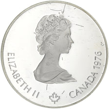 Canada, Elizabeth II, 5 Dollars, 1976, Royal Canadian Mint, Argento, SPL+