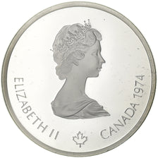 Canada, 10 Dollars, Montréal XXI Olympiade, 1974, Ottawa, Silver, MS(65-70)