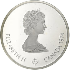 Canada, 10 Dollars, Montréal XXI Olympiade, 1974, Ottawa, Silver, MS(65-70)