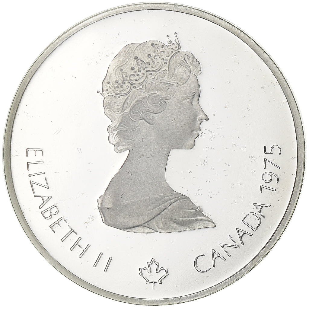 Moneta, Canada, Elizabeth II, 10 Dollars, 1975, Royal Canadian Mint, Ottawa