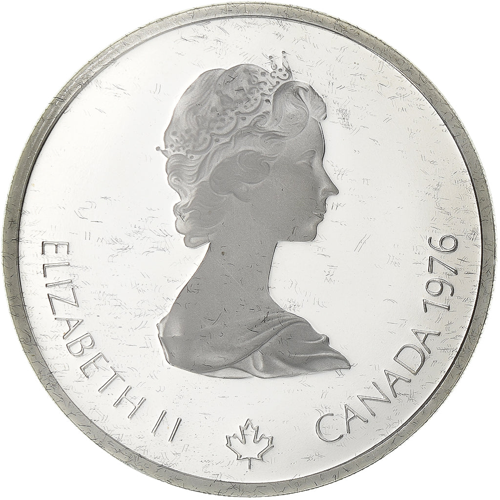 Canada, Elizabeth II, 10 Dollars, 1976 Olympics - Olympic Stadium, 1976, Royal