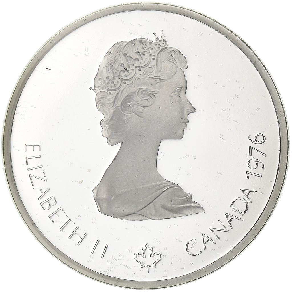 Canada, 10 Dollars, 1976 Olympics - Football, 1976, Argento, FDC