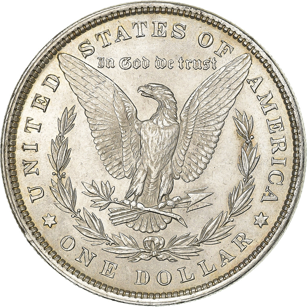 États-Unis, Morgan dollar, 1880, Philadelphie, Argent, SUP, KM:110