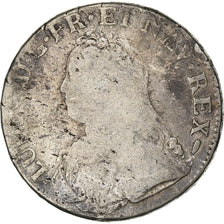 Frankreich, Louis XV, Ecu, Écu aux branches d'olivier, 1737, La Rochelle