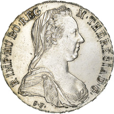 Austria, Maria Theresa, Thaler, 1780, Vienna, Restrike, Silver, MS(60-62)