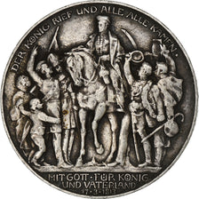 German States, PRUSSIA, Wilhelm II, 3 Mark, 1913, Berlin, Déclaration de guerre
