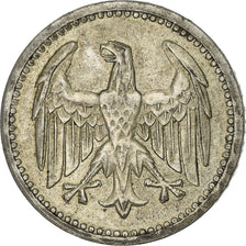 Weimar Republic, 3 Mark, 1924, Berlin, Silver, AU(50-53), KM:43