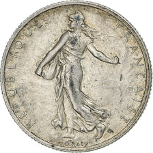 France, 2 Francs, Semeuse, 1913, Paris, Silver, EF(40-45), Gadoury:532, KM:845.1