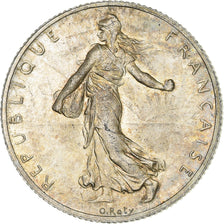 Francia, 2 Francs, Semeuse, 1915, Paris, Argento, SPL-, Le Franc:F.266, KM:845.1
