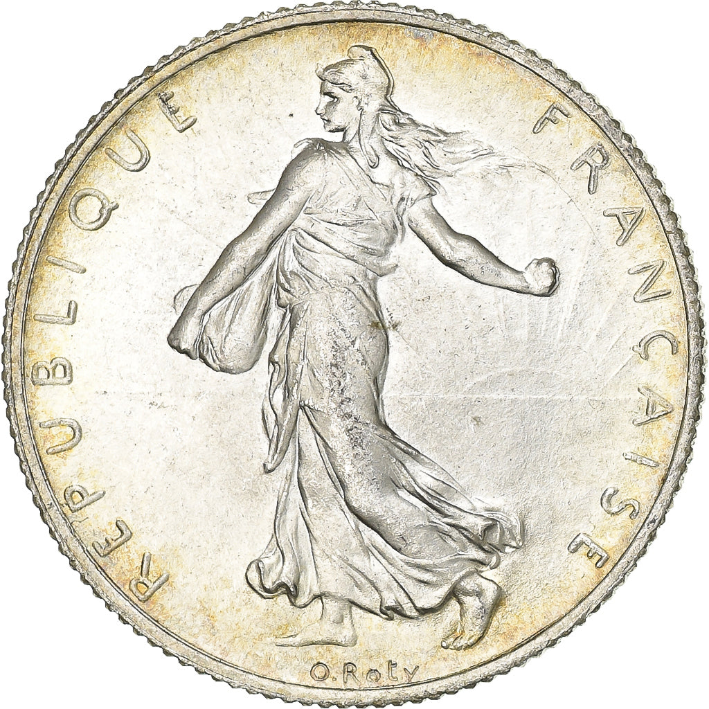 Francia, 2 Francs, Semeuse, 1915, Paris, Argento, SPL-, Le Franc:F.266, KM:845.1