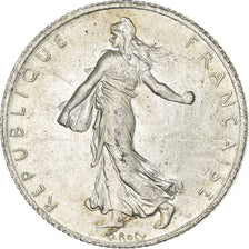 Coin, France, Semeuse, 2 Francs, 1916, Paris, AU(50-53), Silver, KM:845.1