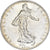 France, 2 Francs, Semeuse, 1917, Paris, Silver, MS(63), KM:845.1
