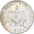 France, 2 Francs, Semeuse, 1917, Paris, Silver, MS(63), KM:845.1