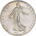 Frankreich, 2 Francs, Semeuse, 1918, Paris, Silber, SS+, Gadoury:532, KM:845.1
