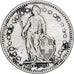 Svizzera, 2 Francs, 1913, Bern, Argento, MB+, KM:21
