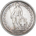 Switzerland, 2 Francs, 1920, Bern, Silver, EF(40-45), KM:21