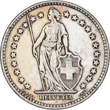 Coin, Switzerland, 2 Francs, 1940, Bern, EF(40-45), Silver, KM:21