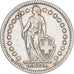 Schweiz, 2 Francs, 1944, Bern, Silber, SS+, KM:21