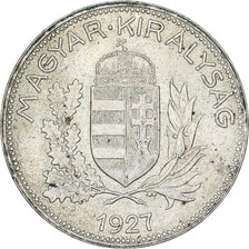 Ungheria, Pengo, 1927, Budapest, Argento, BB, KM:510