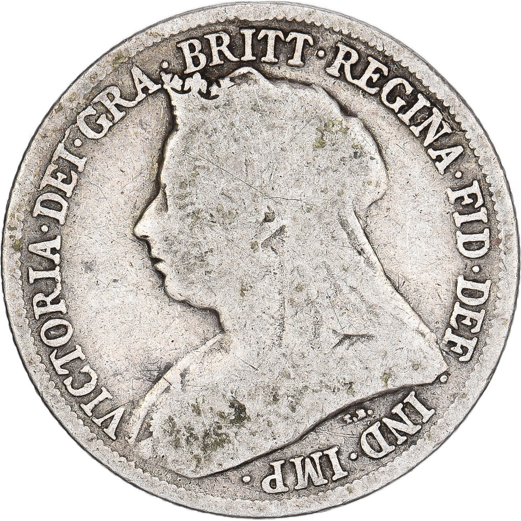 Grã-Bretanha, Victoria, Shilling, 1895, Prata, VF(20-25), KM:780