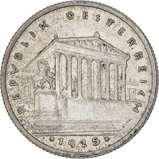 Austria, Schilling, 1925, Plata, BC+, KM:2840