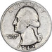 Verenigde Staten, Quarter, Washington, 1942, Philadelphia, Zilver, ZF, KM:164