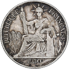 Indochine française, 20 Cents, 1930, Paris, Argent, TB+, KM:17.1