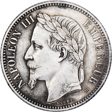 Francja, Napoleon III, Franc, Napoléon III, 1868, Strasbourg, Srebro