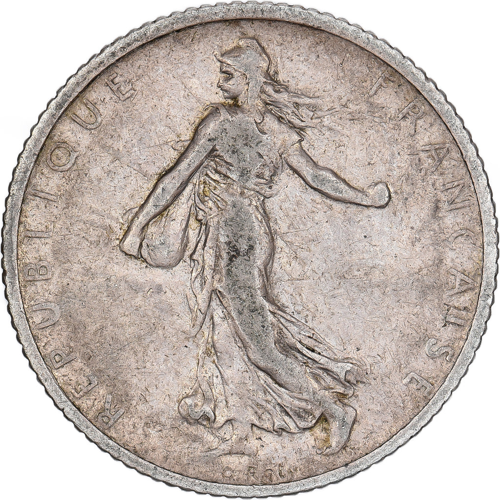 Francja, Franc, Semeuse, 1903, Paris, Srebro, VF(30-35), Le Franc:F.217