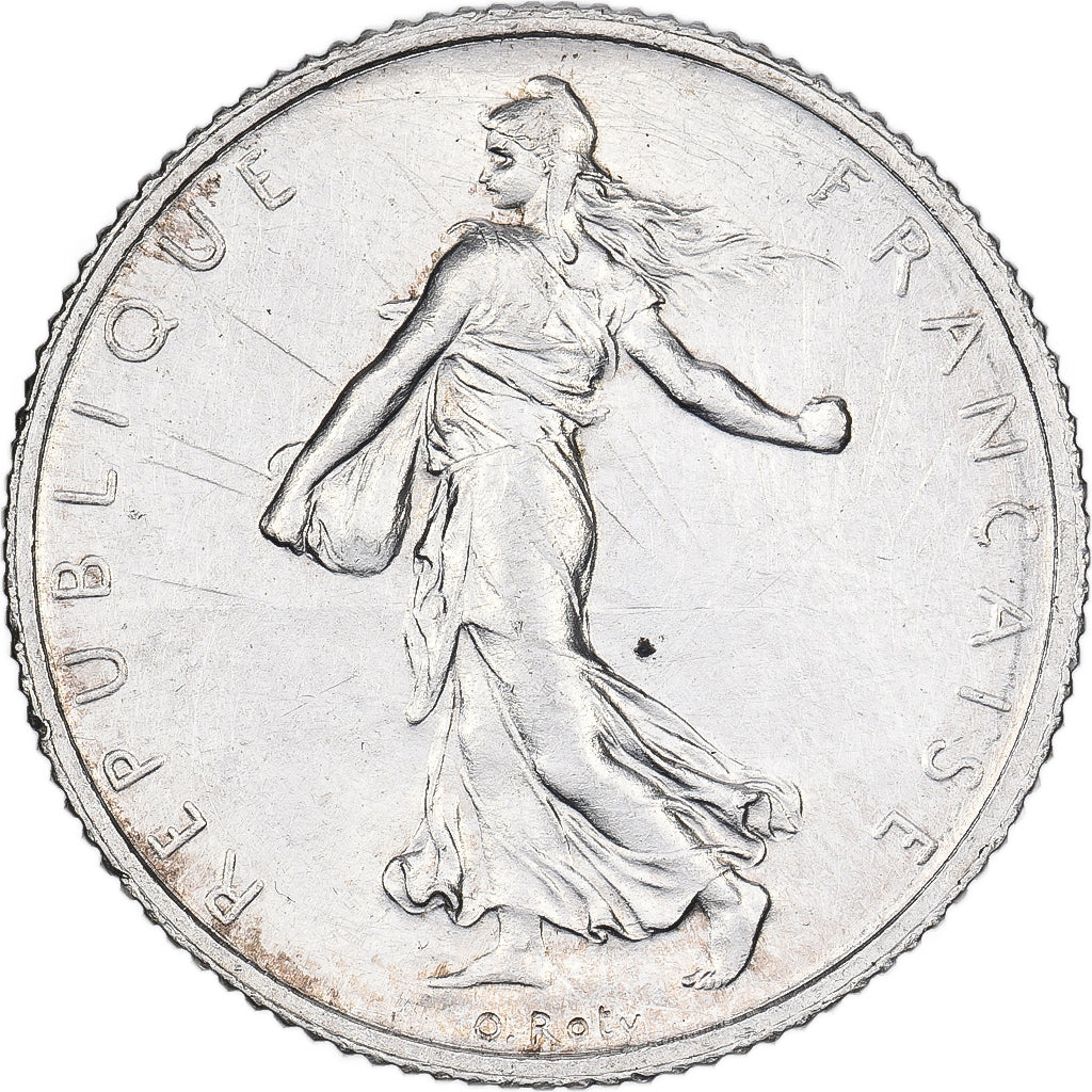 Francia, Franc, Semeuse, 1912, Paris, Argento, BB+, KM:844.1