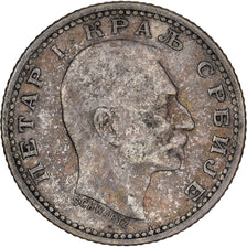 Serbia, Peter I, 50 Para, 1904, Argento, MB+, KM:24.1