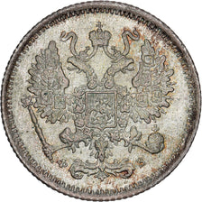 Russia, 10 Kopeks, 1900, Saint Petersburg, Argento, BB+