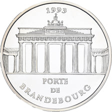 Frankreich, 100 Francs, Porte de Brandebourg, 1993, MDP, PP, Silber, STGL