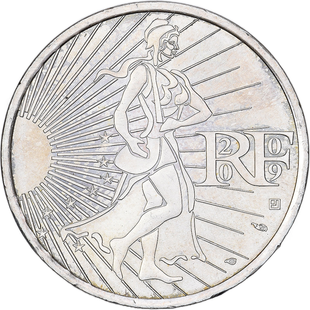 Frankreich, 10 Euro, 2009, Silber, VZ, Gadoury:EU337, KM:1580