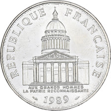 Francia, 100 Francs, Panthéon, 1989, Paris, Argento, BB+, Gadoury:898, KM:951.1