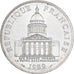 Frankrijk, 100 Francs, Panthéon, 1989, Paris, Zilver, PR, Gadoury:898, KM:951.1