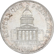 Francia, 100 Francs, Panthéon, 1988, Pessac, Plata, MBC+, Gadoury:898, KM:951.1