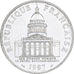 Frankrijk, 100 Francs, Panthéon, 1987, Paris, Zilver, PR+, KM:951.1