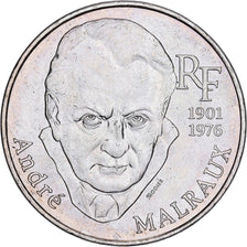 Francia, 100 Francs, André Malraux, 1997, Plata, EBC, KM:1188