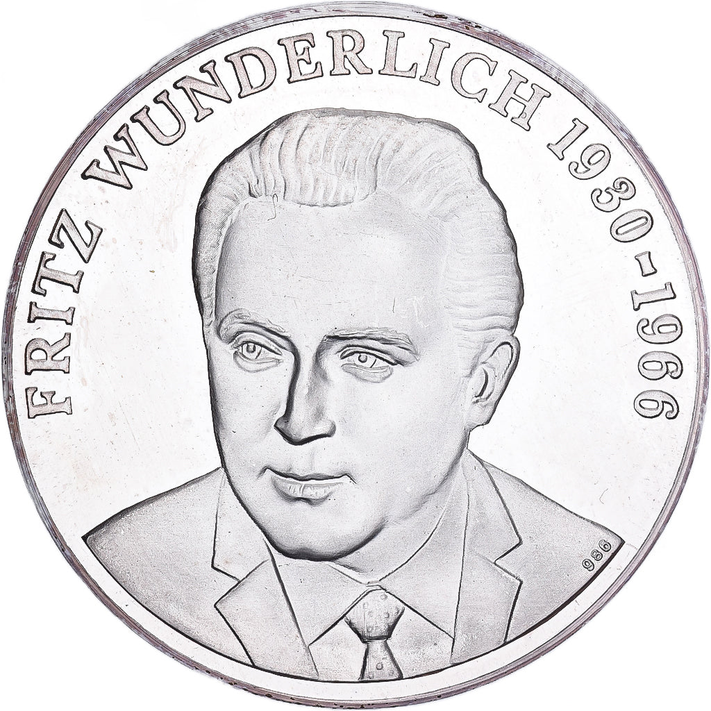 Alemanha, medalha, Prata, Fritz Wunderlich, MS(63)