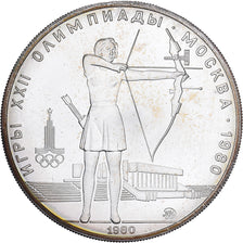 Russia, 5 Roubles, 1980, Moscow, Argento, SPL, KM:179