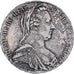 Austria, Maria Theresa, Thaler, 1780, Vienna, Restrike, Argento, MB+