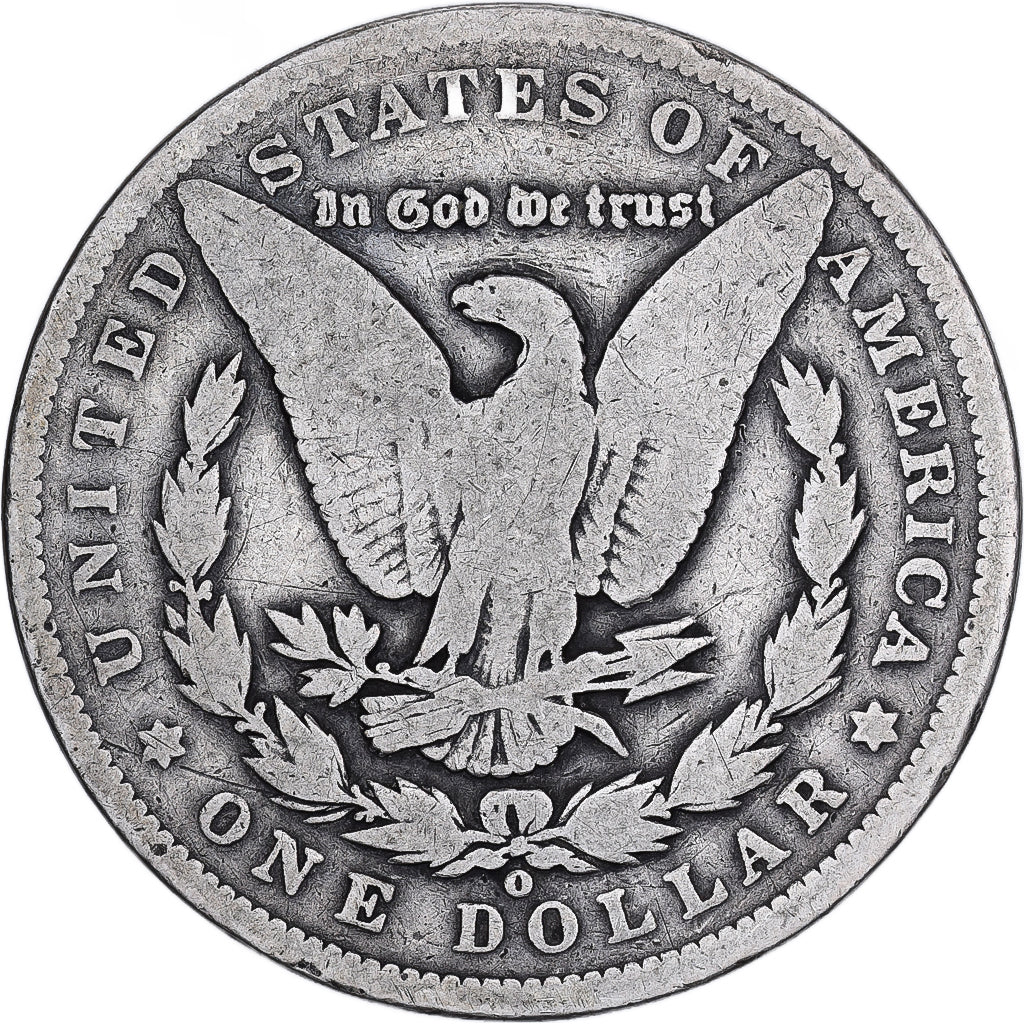 États-Unis, Dollar, Morgan, 1890, New Orleans, Argent, TB
