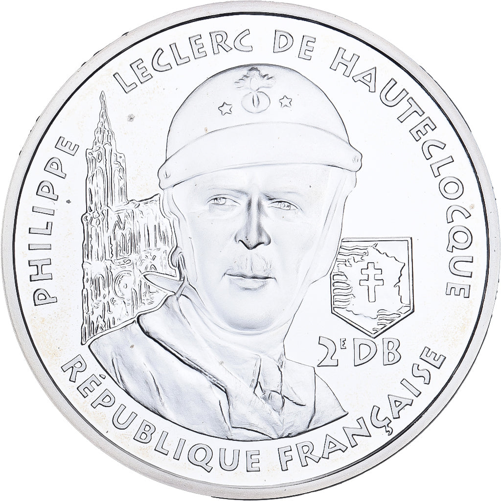 Frankreich, 100 Francs, Philippe Leclerc de Hauteclocque, 1994, ESSAI, Silber