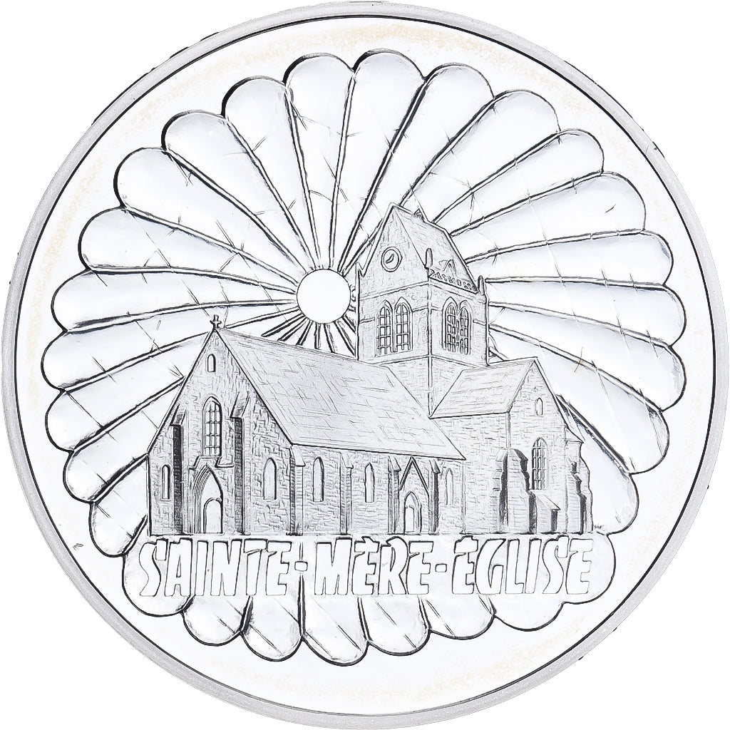 France, 100 Francs, Sainte-Mère-Eglise, 1994, Essai Proof, Argent, FDC