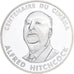 França, 100 Francs, Alfred Hitchcock, 1995, Monnaie de Paris, ENSAIO, Prata
